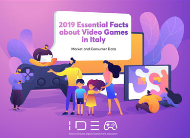 Italy: 2019 report about the video games industry in Italy